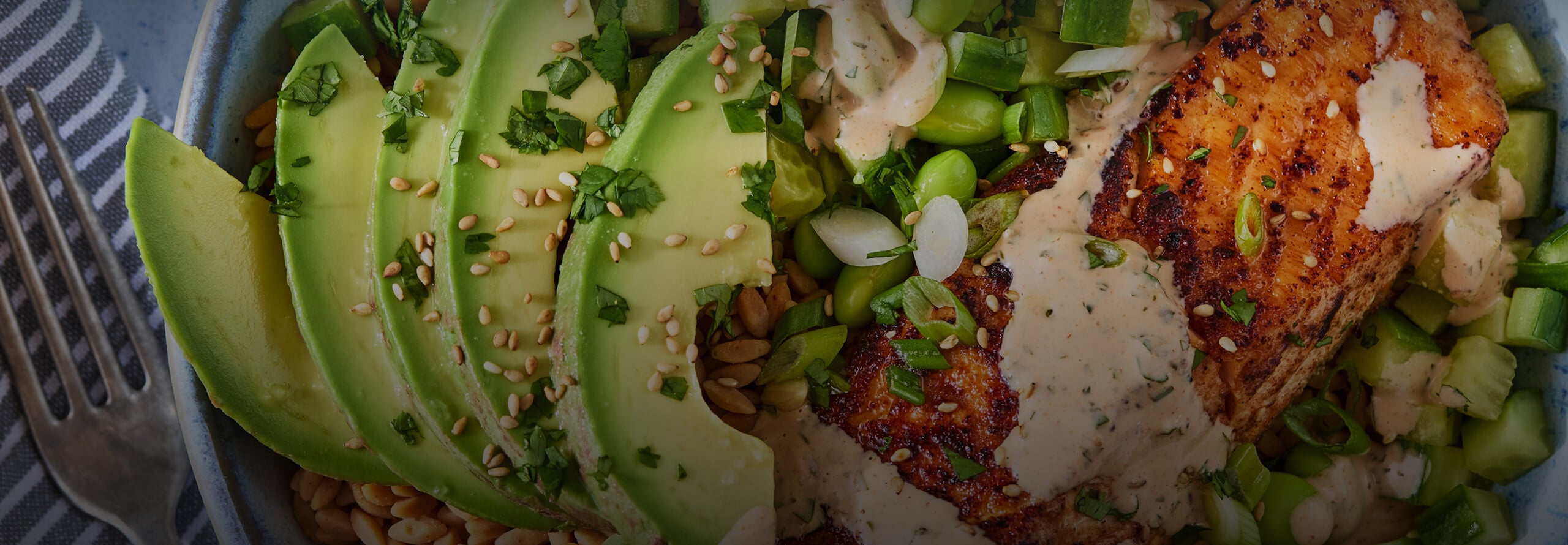 Salmon Power Bowl – Shredhappens
