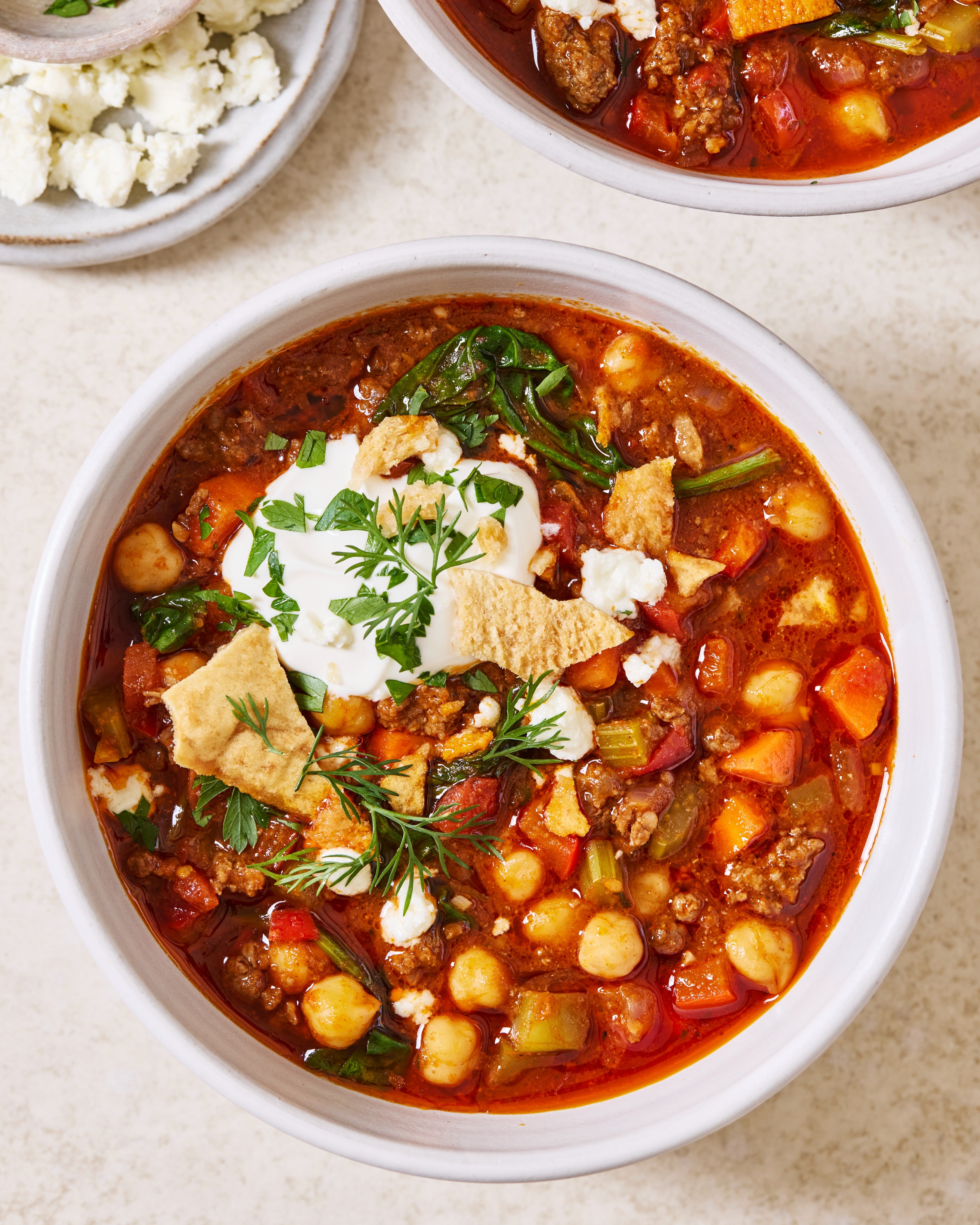 Greek-Inspired Chili