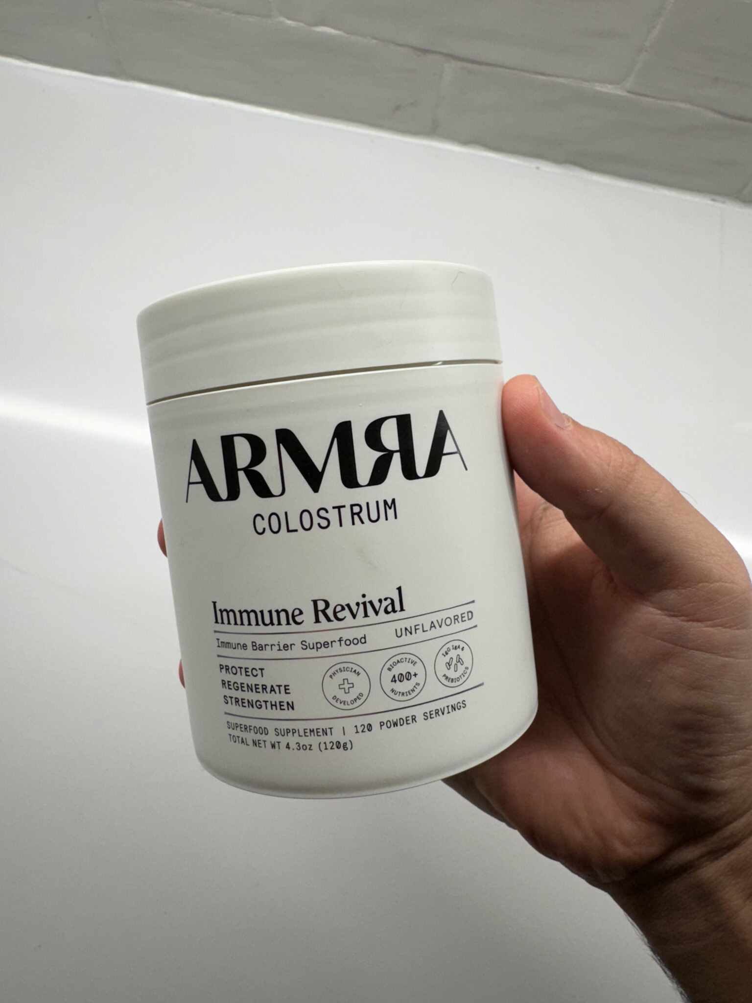 My Honest ARMRA Colostrum Review: Immune Revival - Shred Happens