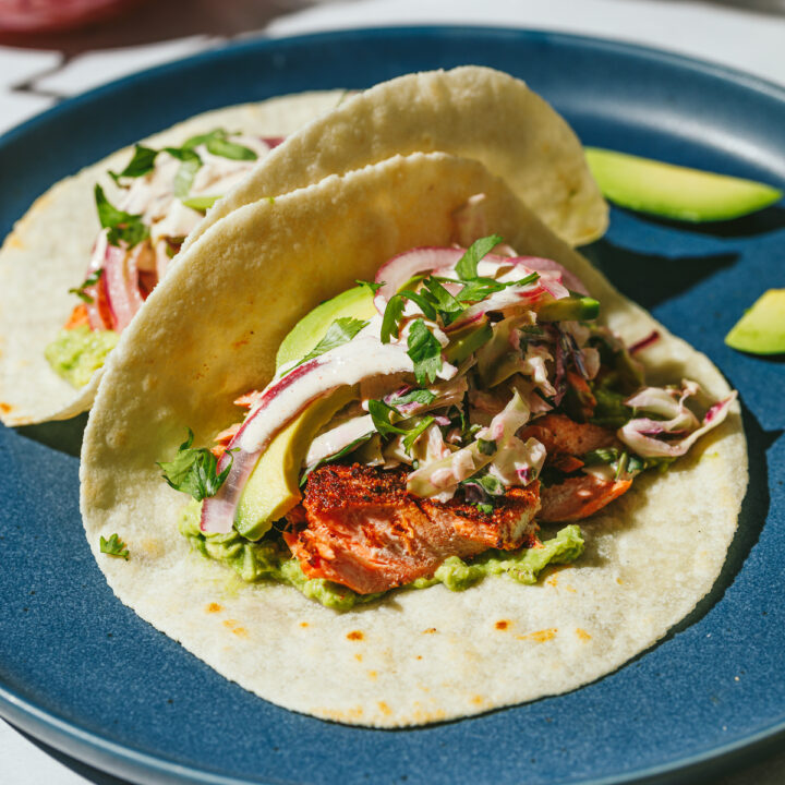 Chipotle Salmon Tacos-image