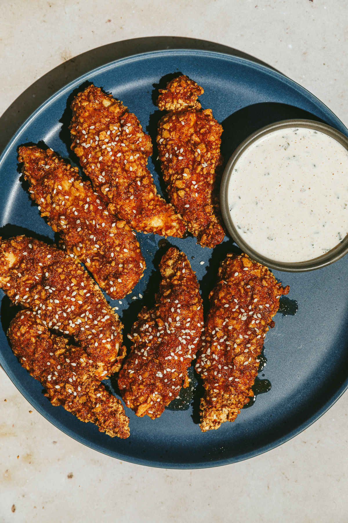 sticky low carb chicken tenders